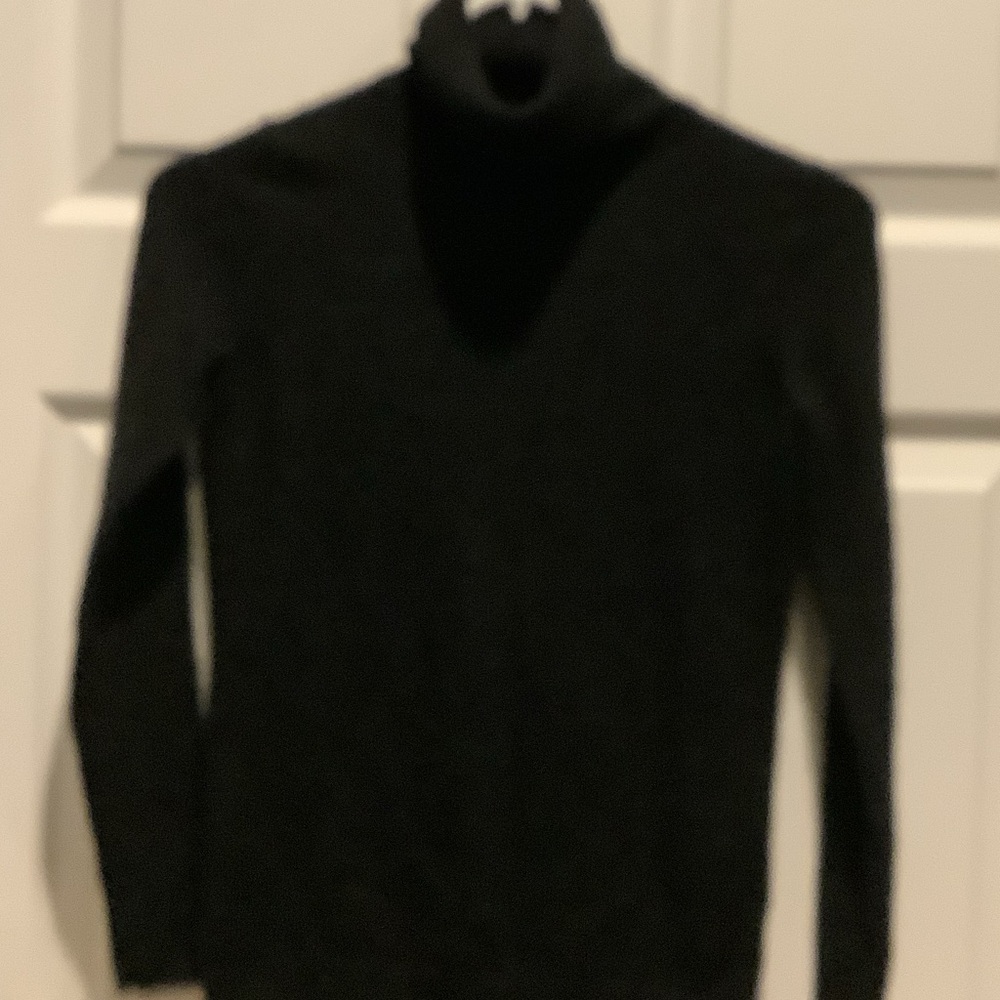 Talbots‎ Black Cashmere Sweater